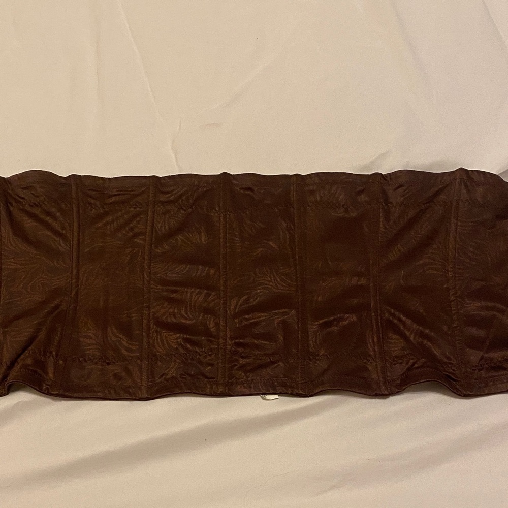 Brown Satin Corset Belt